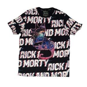 RICK AND MORTY Dekryptic Graphic UNISEX T SHIRT - Size: L - excellent